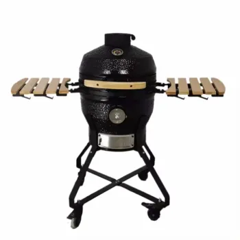 22 Inch Barbecue Ceramic Charcoal BBQ Kamado Grill with Spiced Tank for Camping Outdoor