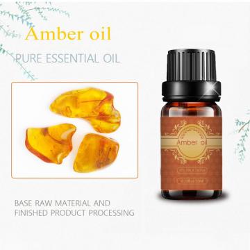 Óleo essencial âmbar de fragrância natural pura para cosméticos