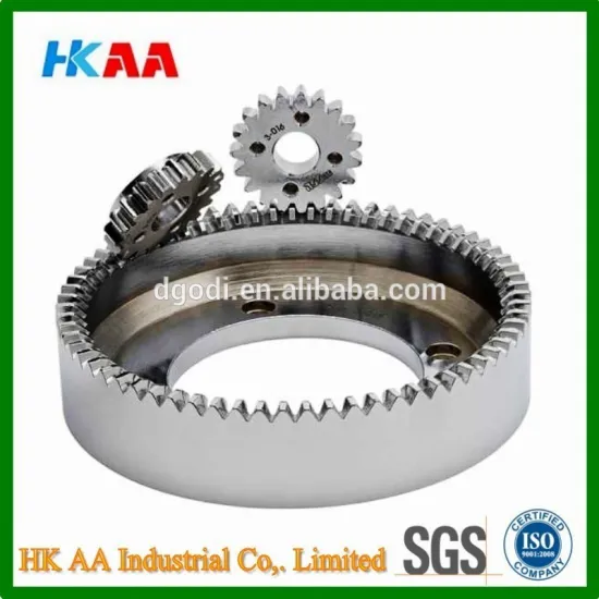 Custom high quality CNC machining stainless steel steering face gear, transmission face gear