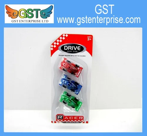 Clear Pull Back and Let's Go Race Cars