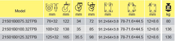 Parameters Of 21s01b0100 32tpb