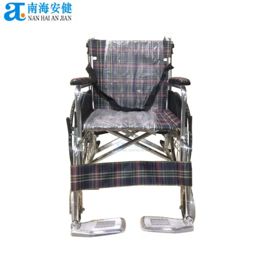 Portable Hiking Wheelchair AJ-102: 22 Inch Self-Locking Brake