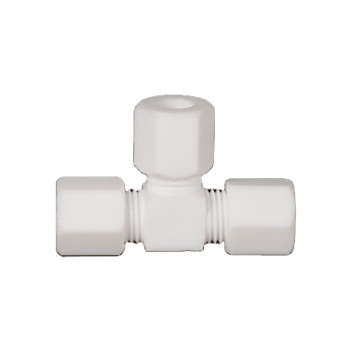 PTFE Single Ferrule Metric Union Tees - Hydraulic Fittings 3mm to 42mm