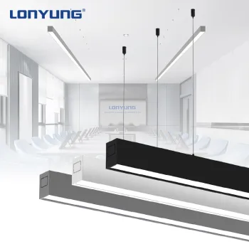 Modern Linear LED Pendant Lighting - High Quality 40w to 100w 4ft to 8ft Aluminum Linkable Lights