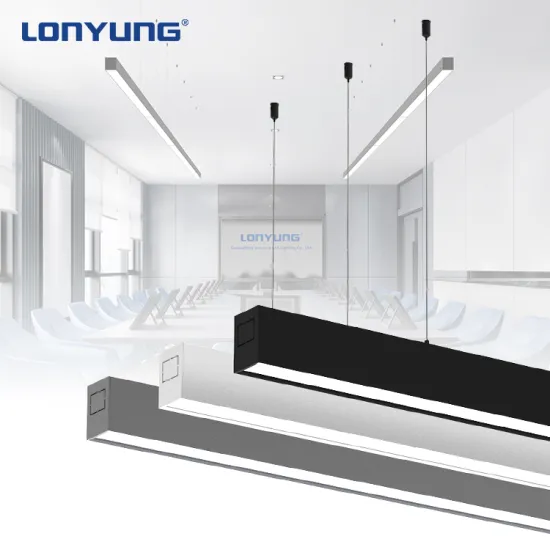 Modern Linear LED Pendant Lighting - High Quality 40w to 100w 4ft to 8ft Aluminum Linkable Lights