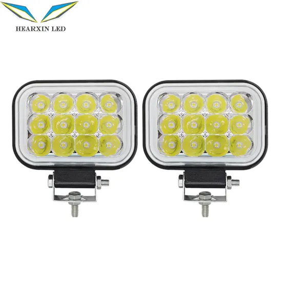HearxinLED 5 Inch 36W Waterproof LED Flood Light for Off-Road Vehicles