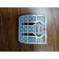 Clavier en silicone interphone