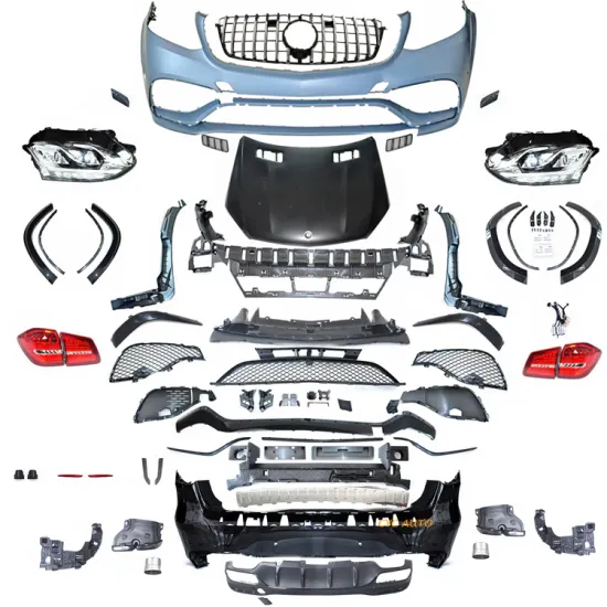 GL W166 Upgrade to GLS63 Bumper Kit for Mercedes-Benz X166 Facelift 2013-2015