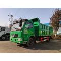 Dongfeng 7cbm top cover sealed dump truck