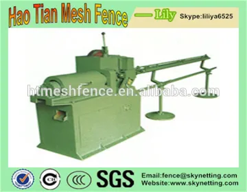 Steel used wire straightening and cutting machine/precise machine