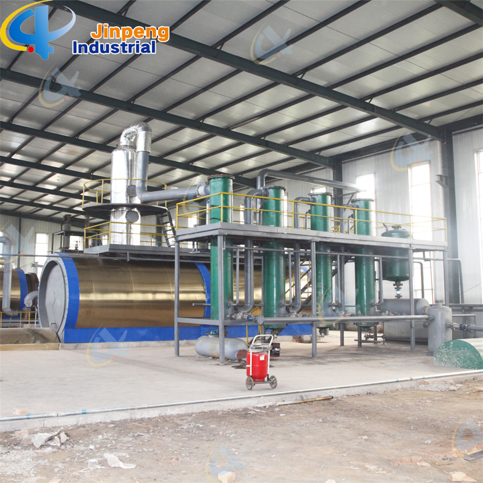 Waste Tires Oil Purifying Distillation Plant