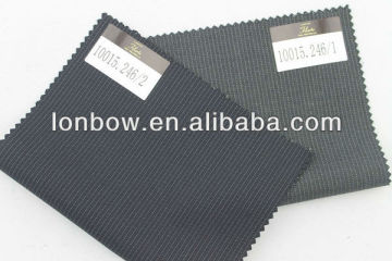 made to measure stripe Italia design merino wool suiting fabric