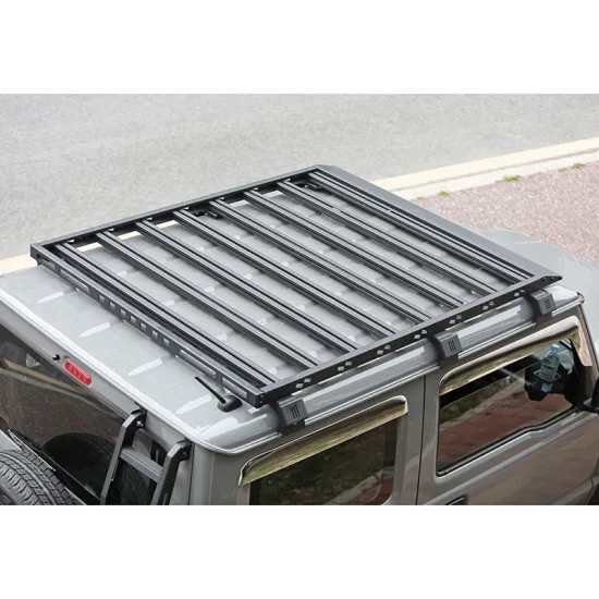 Aluminum Alloy Black Roof Rack Luggage Box for Suzuki Jimny 2019+