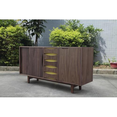 Modern Cabinet Finn Juhl walnut livingroom cabinet Supplier