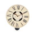 Retro Wooden 14 Inch Pendulum Gear Wall Clock