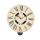 Retro Wooden 14 Inch Pendulum Gear Wall Clock