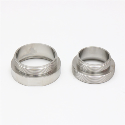 cnc machining SS316L stainless steel hydraulic pipe fittings