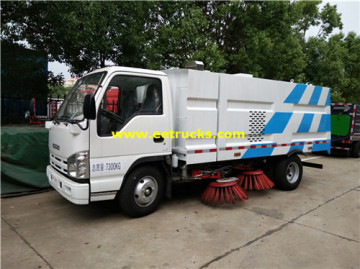 ISUZU 130HP 5 MT Road Sweeping Vehicles
