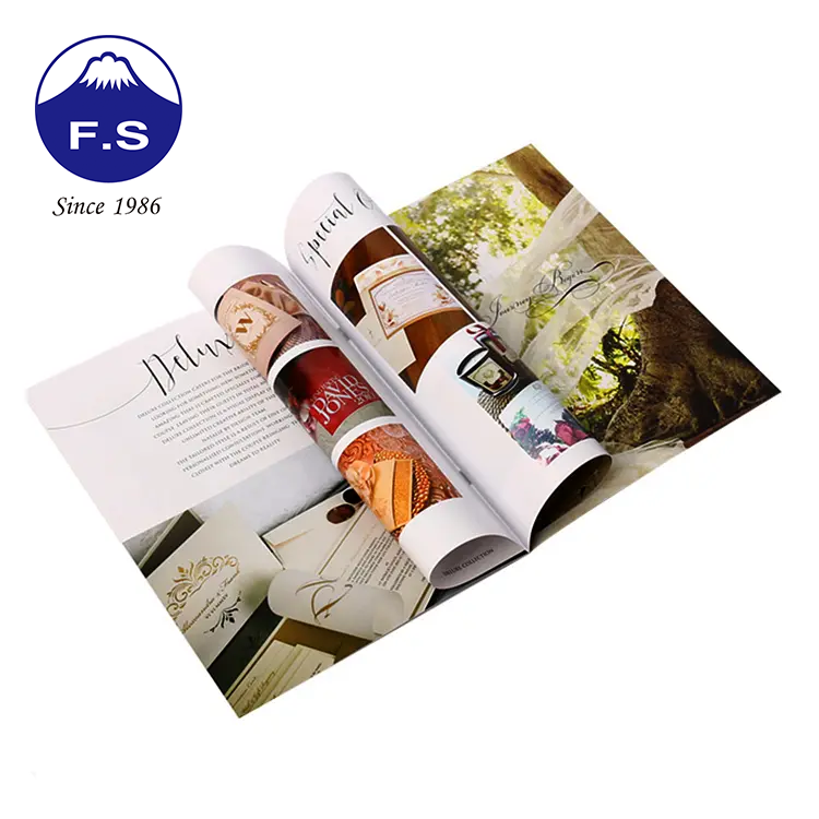 Custom Luxury Design Saddle Stitching Wedding Catalog Custom Luxury Design Saddle Stitching Wedding Catalog