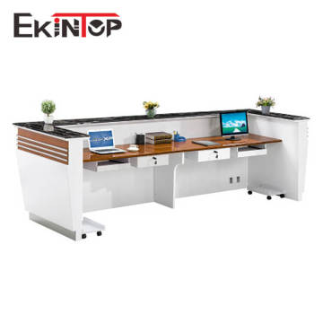 Modern Reception Desk Design for Beauty Salons and Offices