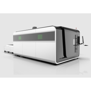 Fiber Laser Cutting Machine with Exchange Platform