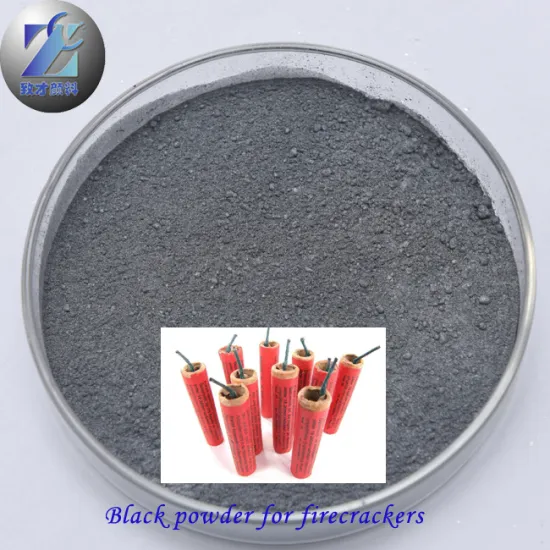 Flake black aluminum powder for fire crackers and explosive