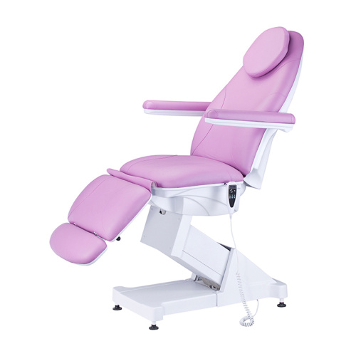 Lettino facciale elettrico per salone di colore viola TS-2158