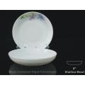 White Jade Shallow Bowl -8 "