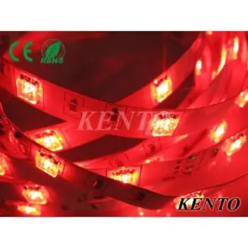 2013 HOT SALE 12volt  SMD3528 Red Led Strip Lights, 240pcs/mete