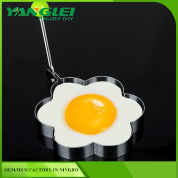 Most Popular Stainless Steel Kitchen Cooking Tools DIY Plum-shaped Fried Egg Mold