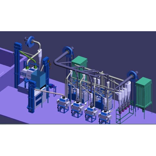 Maize milling machine 20 tone/24 hours