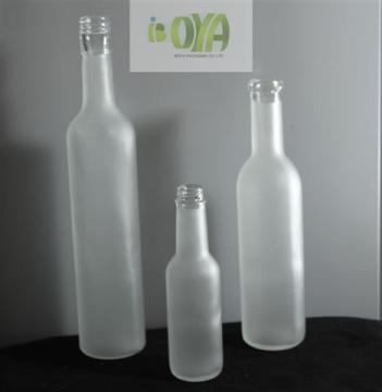 Frosted Vodka Wine Glass Bottle