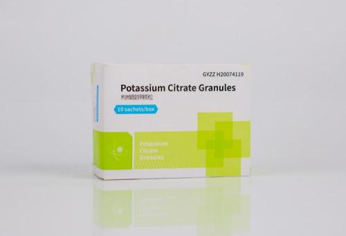 Gránulos de citrato de postsium: hipocalemia