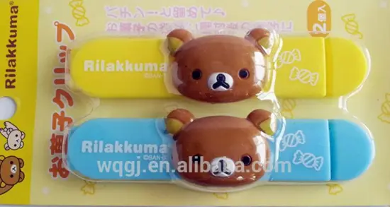 New Design plastic bag closure clip Plastic Materials