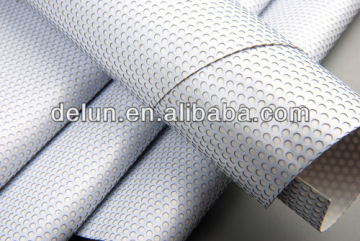 see through glass one way vision material,Perforated Film for car window,window covering pvc vinyl films