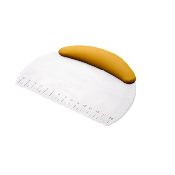 Stainless Steel Knife-Shaped Flour Scraper for Baking & Pastry