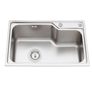 Dasen S7545 Japanese Style Brushed SUS304 Kitchen Sink