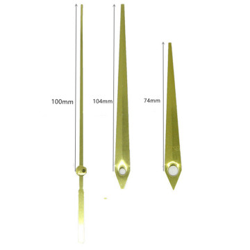 Groothandel 4 inch metalen aluminium wandklokken Handen