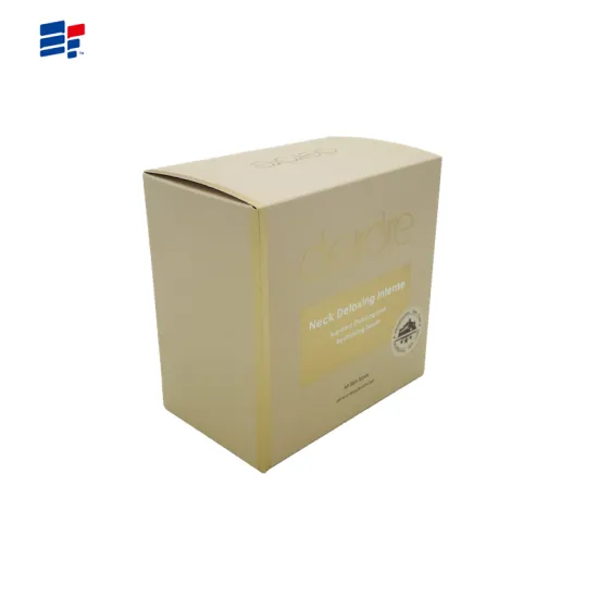 Coated paper candle packaging box