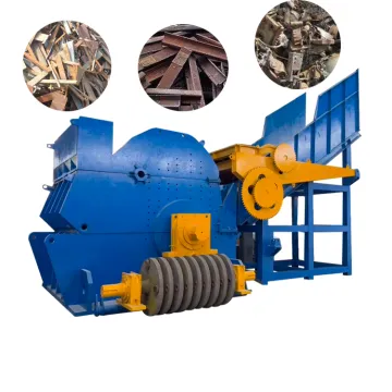 Factory Price Car Shredder and Scrap Metal Hammer Mill Crusher by Hongwan Mining Machinery