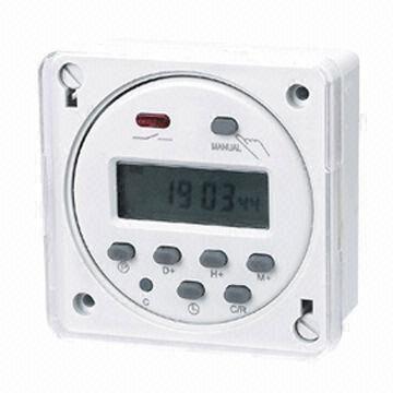 Time Switches Auto Timing Clock for Household Appliances, with LED/LCD Display, Digital