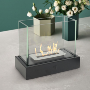 Portable Tabletop Ethanol Burner Table Top Indoor Home Backyard Patio Bioethanol Alcohol Heater Fireplaces