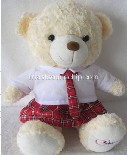 Nounours, peluche enregistrable, peluche musique