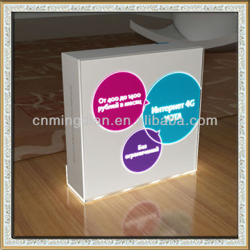 acrylic LED advertising light box