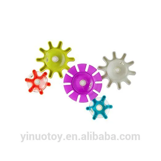 Hot sale plastic toy Cogs Water Gears bath toy