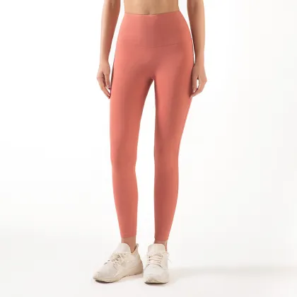 Waist Workout Pants Running Peach Hip