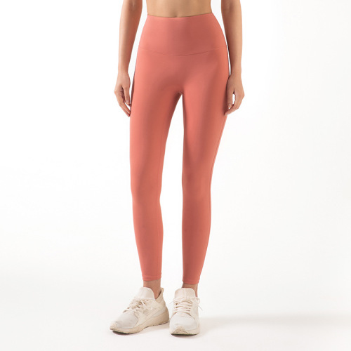 Pantalon d&#39;entraînement à la taille Running Peach Hip