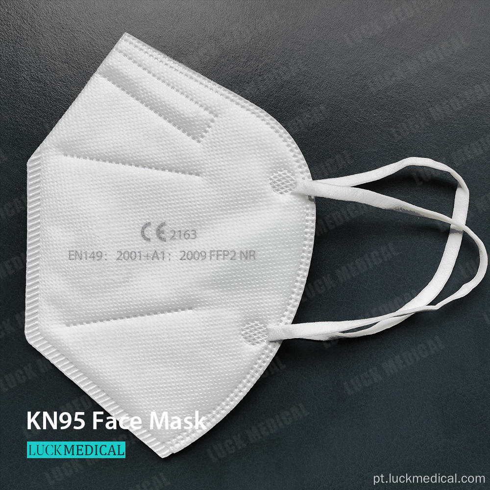 KN95 máscara de respirador de partículas descartáveis