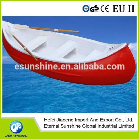 2015 New model 4m fiberglass rowing boat