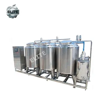 Hot Sell 2000L Acid Alkali Tank Cleaning in Place (CIP) System for Water Treatment